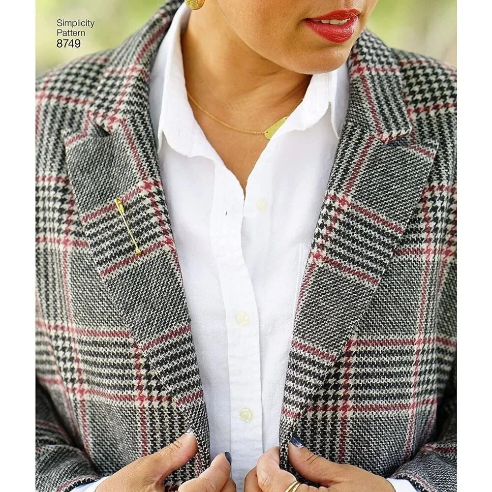 Simplicity Sewing Pattern 8749 MIMI G Coat Pants Trousers Size 20w-28w‎